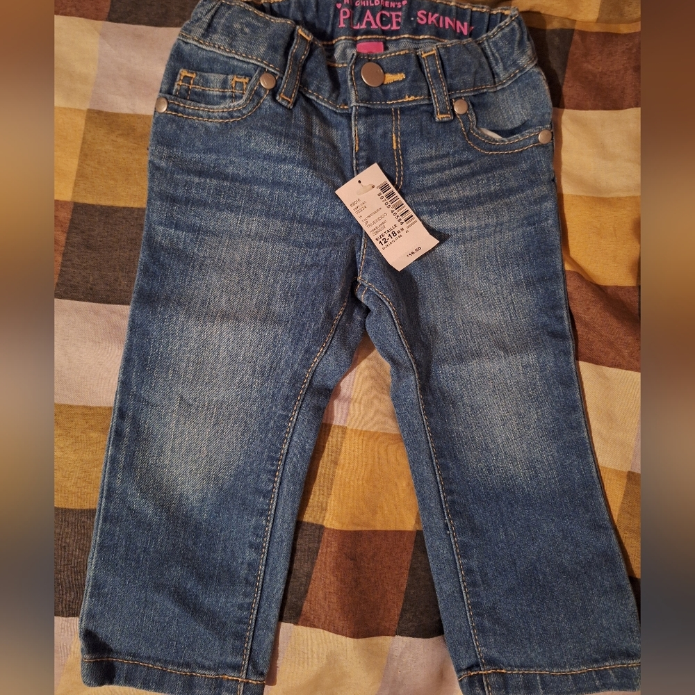 NWT Kid's Size 12-18m The Children's Place Jean's